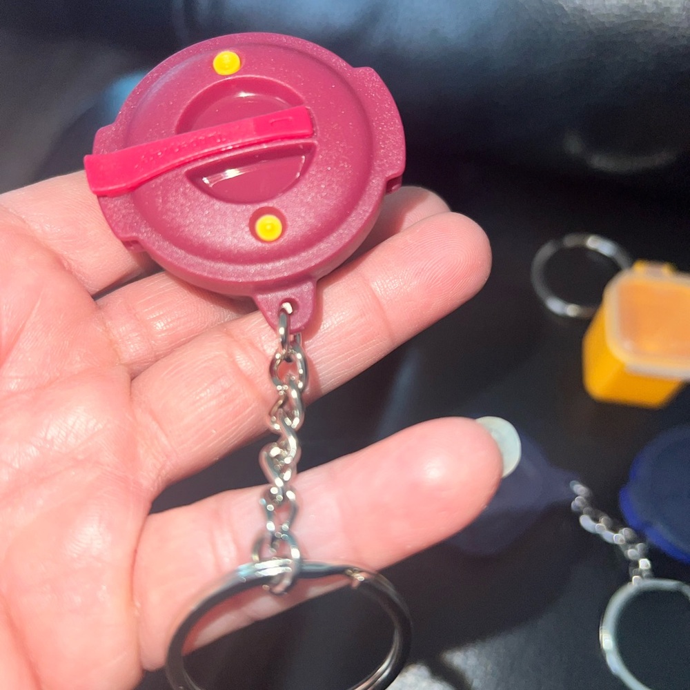 Mini Tupperware Keychains - image 2